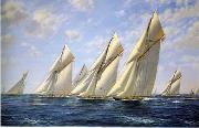 unknow artist Seascape, boats, ships and warships. 04 Sweden oil painting reproduction